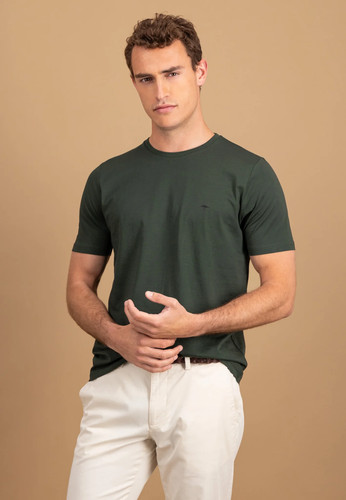 Shirt aus baumwolle mit - t-shirt,