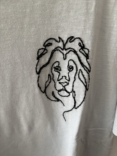 Shirt stickerei löwe - shirt,