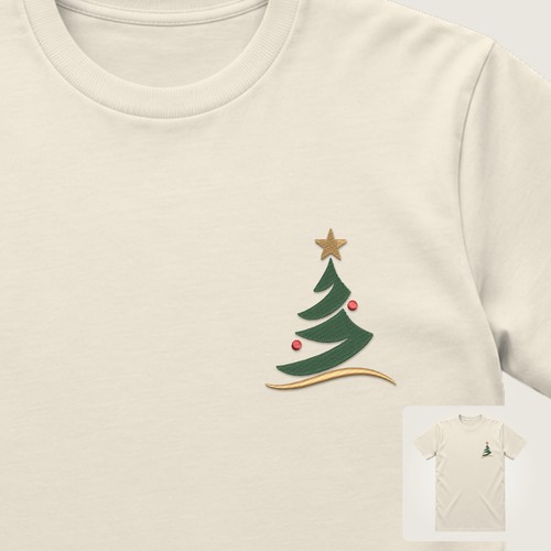 Weihnachtsbaum mit stern - mit,