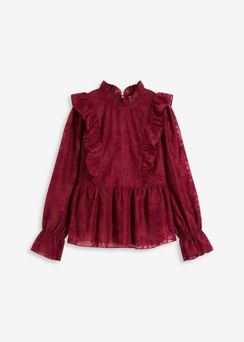 Neu bluse mit stickerei - bluse, 44