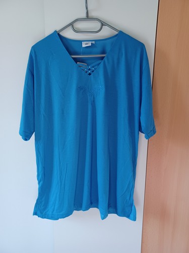 Damen shirt blau - l,