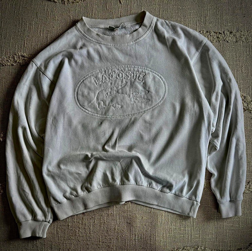 Lacoste herren sweatshirt grau - lacoste,