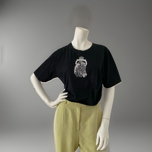 Damen shirt schwarz mit - t-shirt,