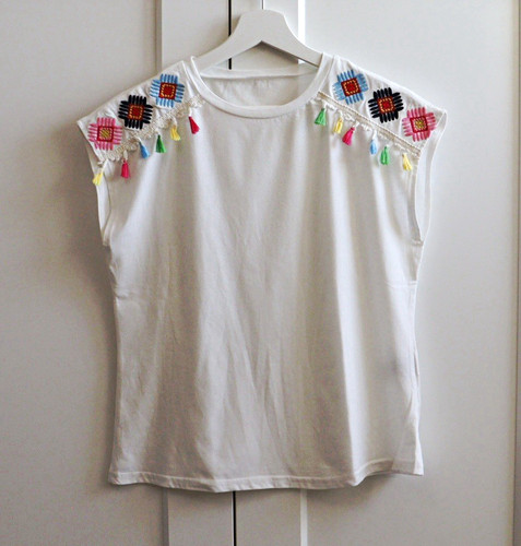 Shein damen shirt s - t-shirt, gr.