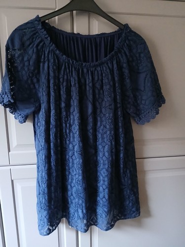 Shirt dunkelblau 46 - shirt,