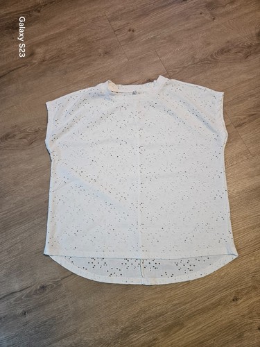 Only shirt lochstickerei - t-shirt,