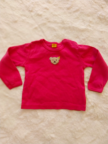Steiff baby langarmshirt rosa - steiff,