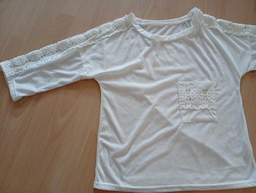 Damenshirt s wollweiß - gr.,
