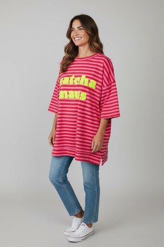Damen streifen shirt - streifen,