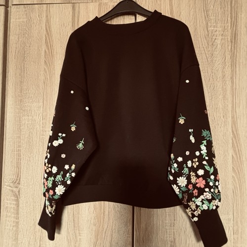 Damen sweatshirt schwarz - damen,