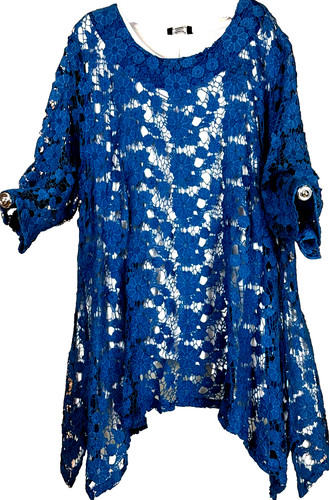 Labass lochstickerei shirt - labass,