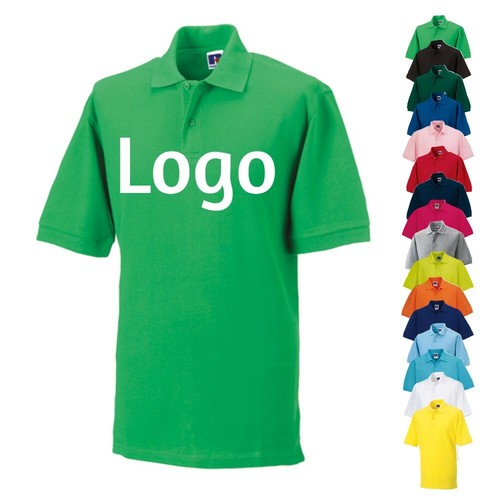 Russell pique polo shirt - russell,