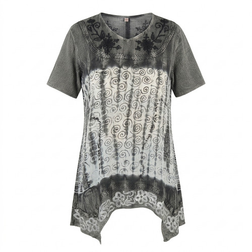 Damen batik tunika - batik, oberteil