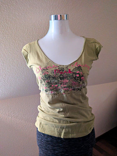 Damen shirt grün mit - t-shirt,