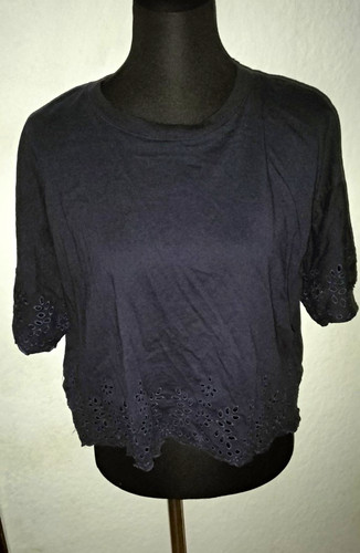 T shirt lochstickerei - c&a,