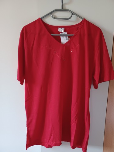 Damen shirt rot mit - shirt, l