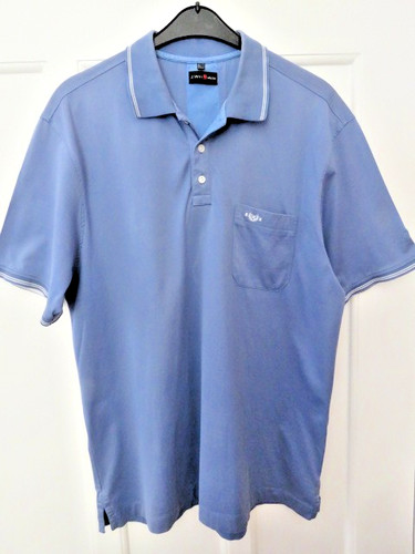 Polo-Shirt,jeansblau,Gr.52/54