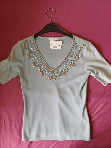 Shirt mit stickerei - mit, stickerei,