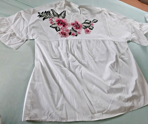 Bluse blusenshirt weiß - bluse,,