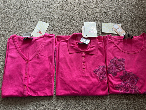 Denim damen t shirt pink - t-shirt,