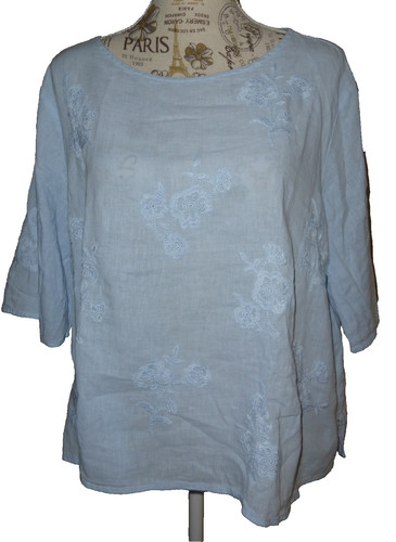 Blusenshirt stickerei form - blusenshirt,