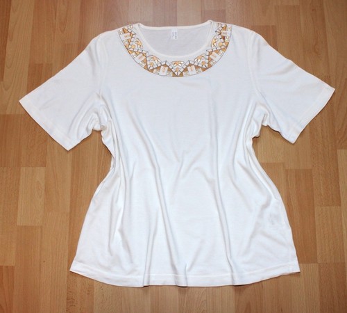 Shirt kurzarm weiß - shirt,
