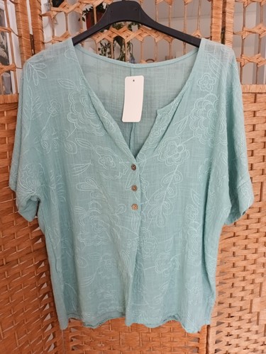 Italy damen shirt mint - italy, damen-shirt*mint*gr